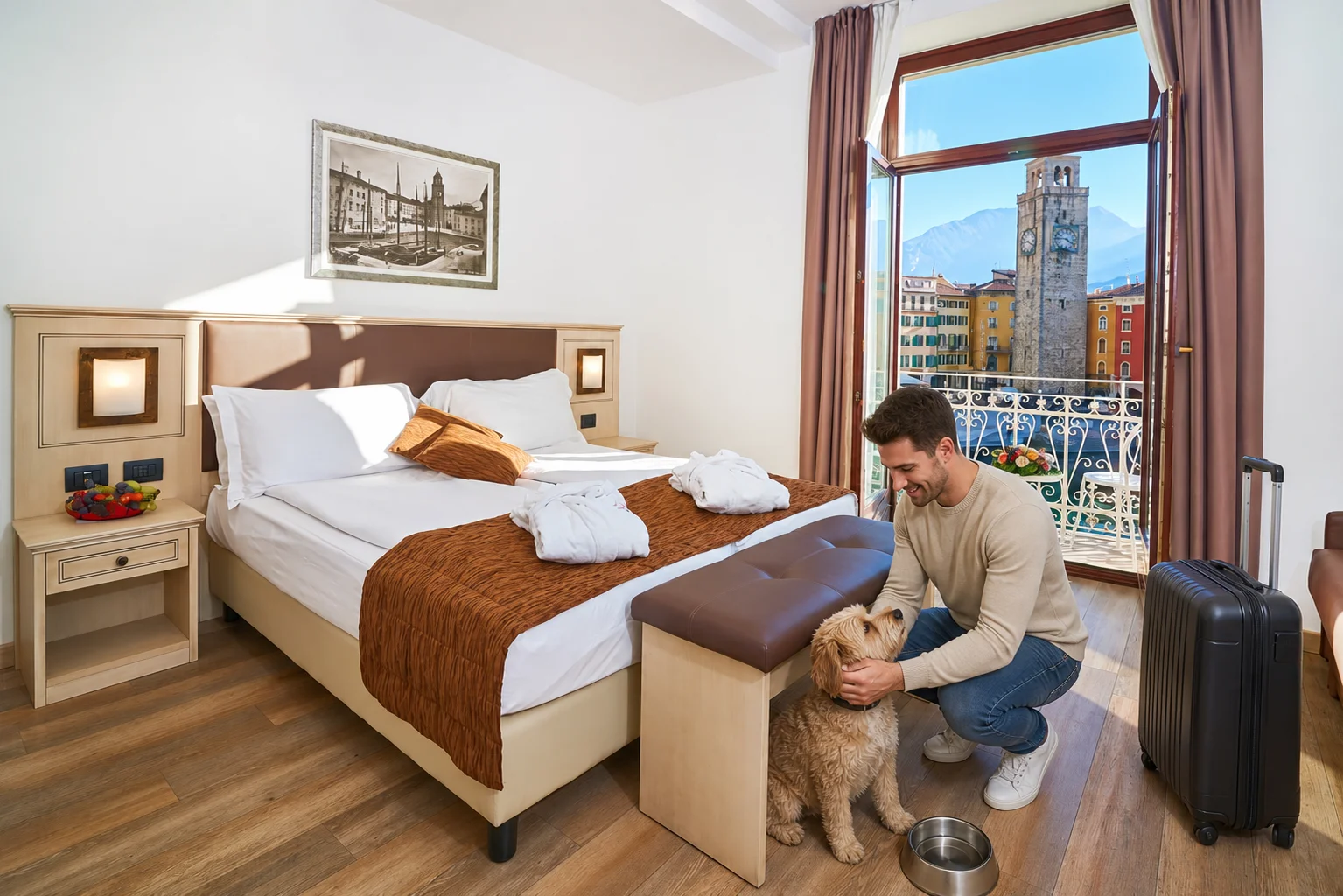Vacanze a quattro zampe: come organizzare il soggiorno con il tuo piccolo amico all’Hotel Europa