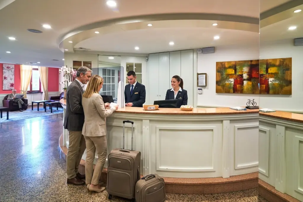 Hall Hotel Europa a Riva del Garda