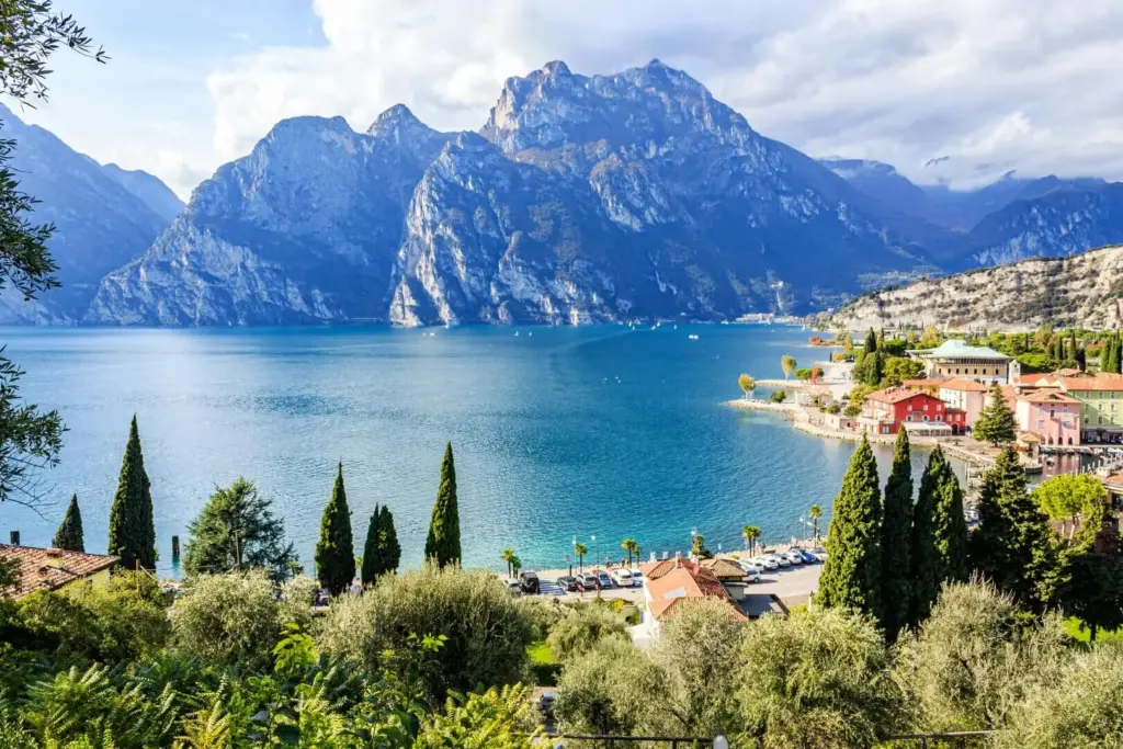 Vista panoramica di Riva del Garda